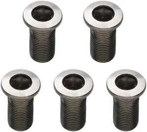 16mm Inner Chainring Bolts Silver Stainless Steel