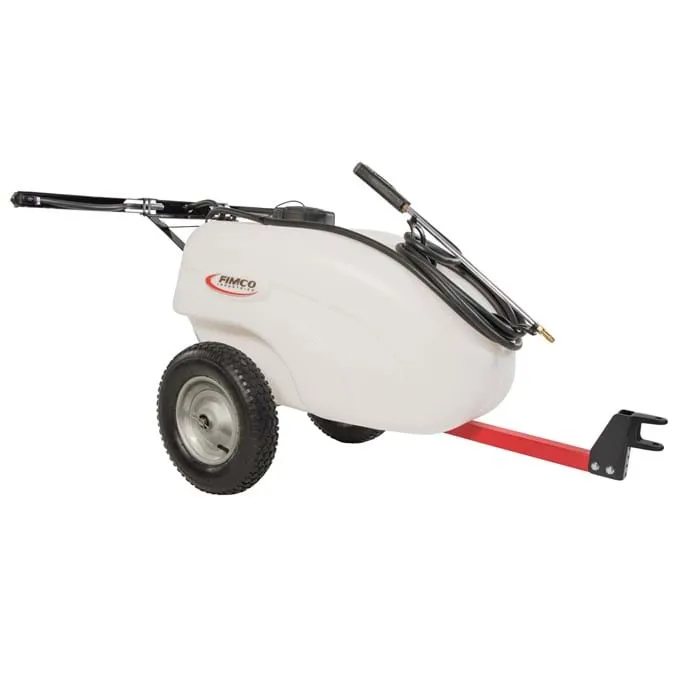 30 Gallon Trailer Sprayer. 2.4 GPM