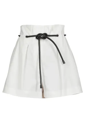 3.1 Phillip Lim Paperbag Tie-Waist Shorts