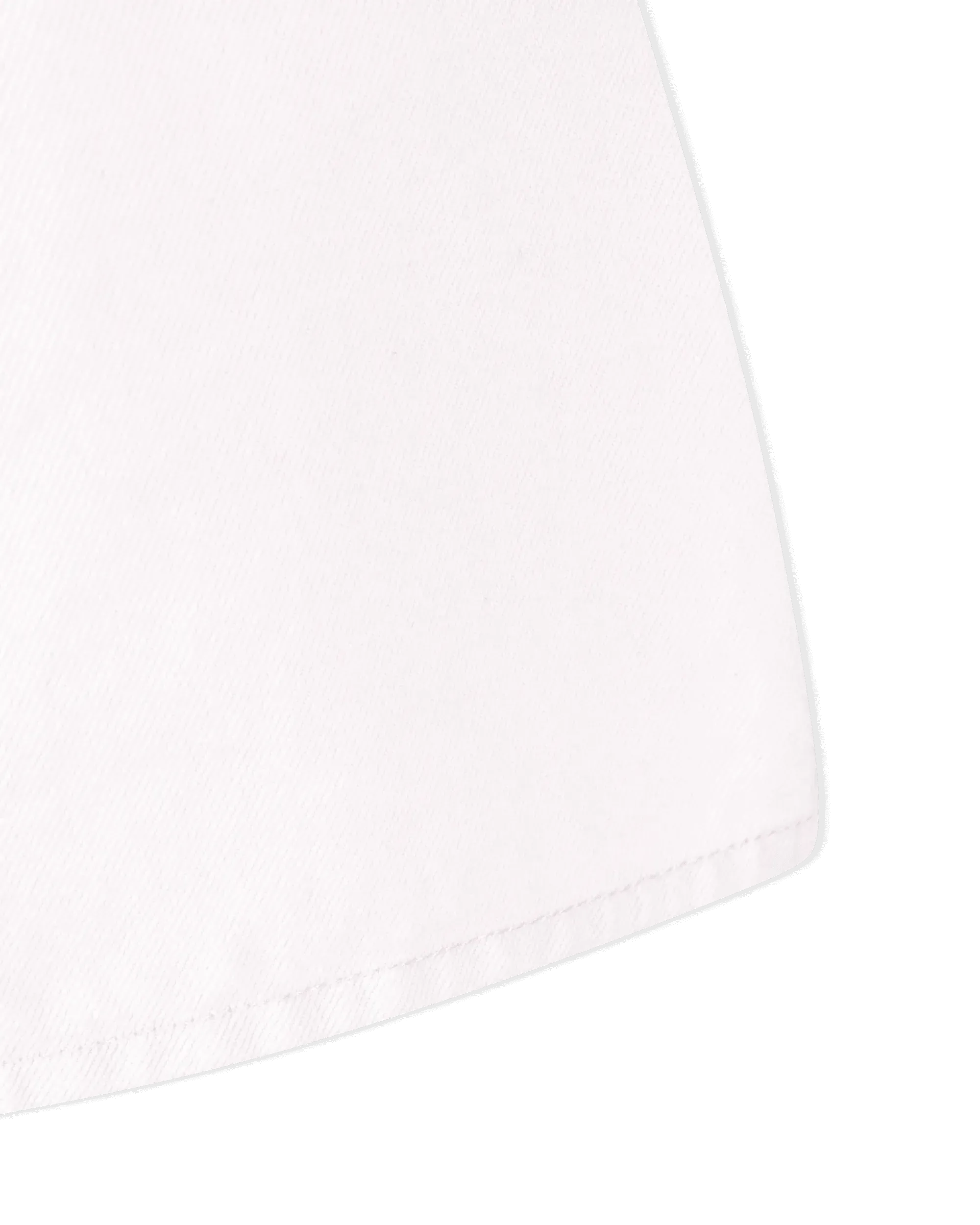 A-Line Logo Plaque Denim Shorts