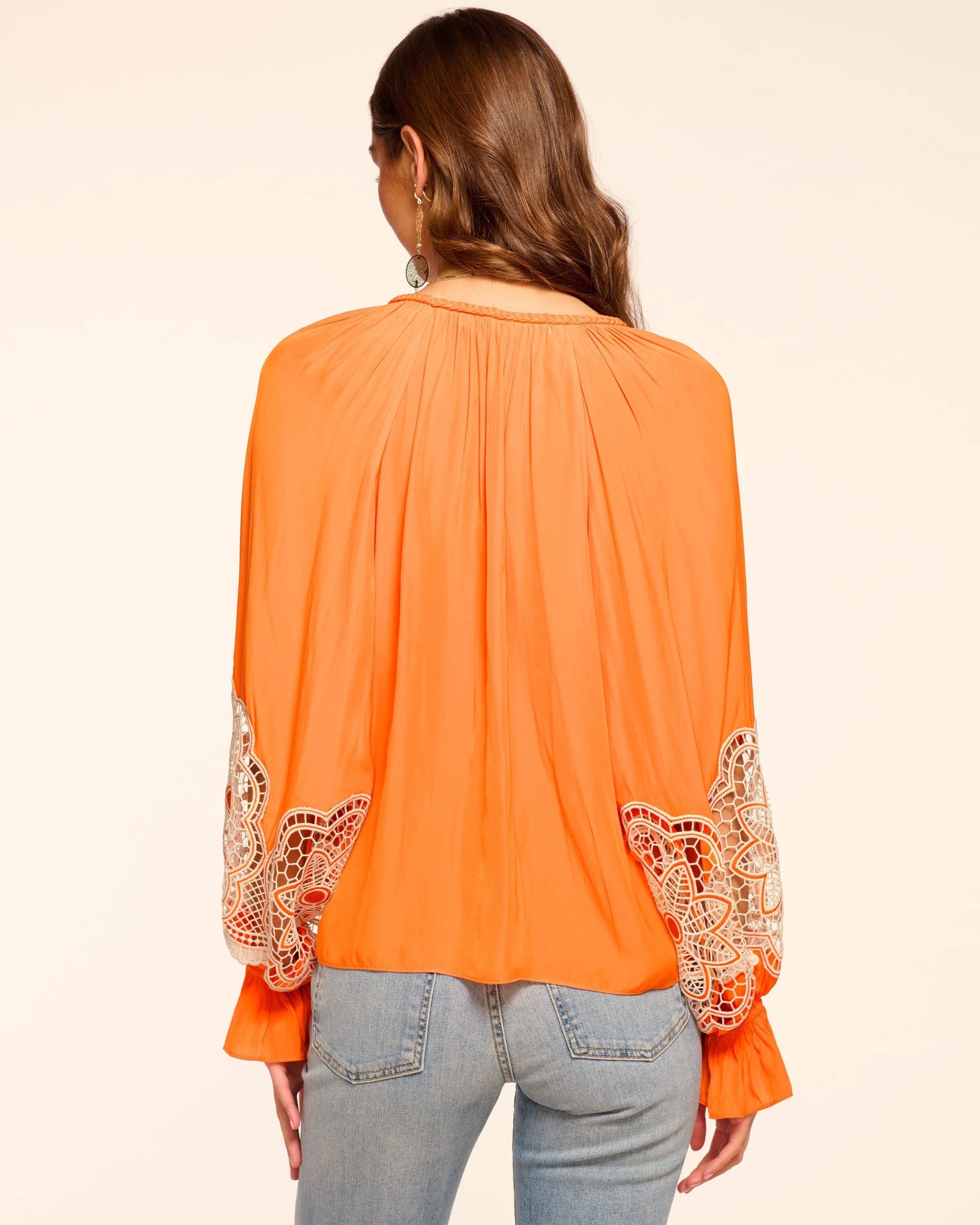 Adelaide Embellished V-Neck Blouse