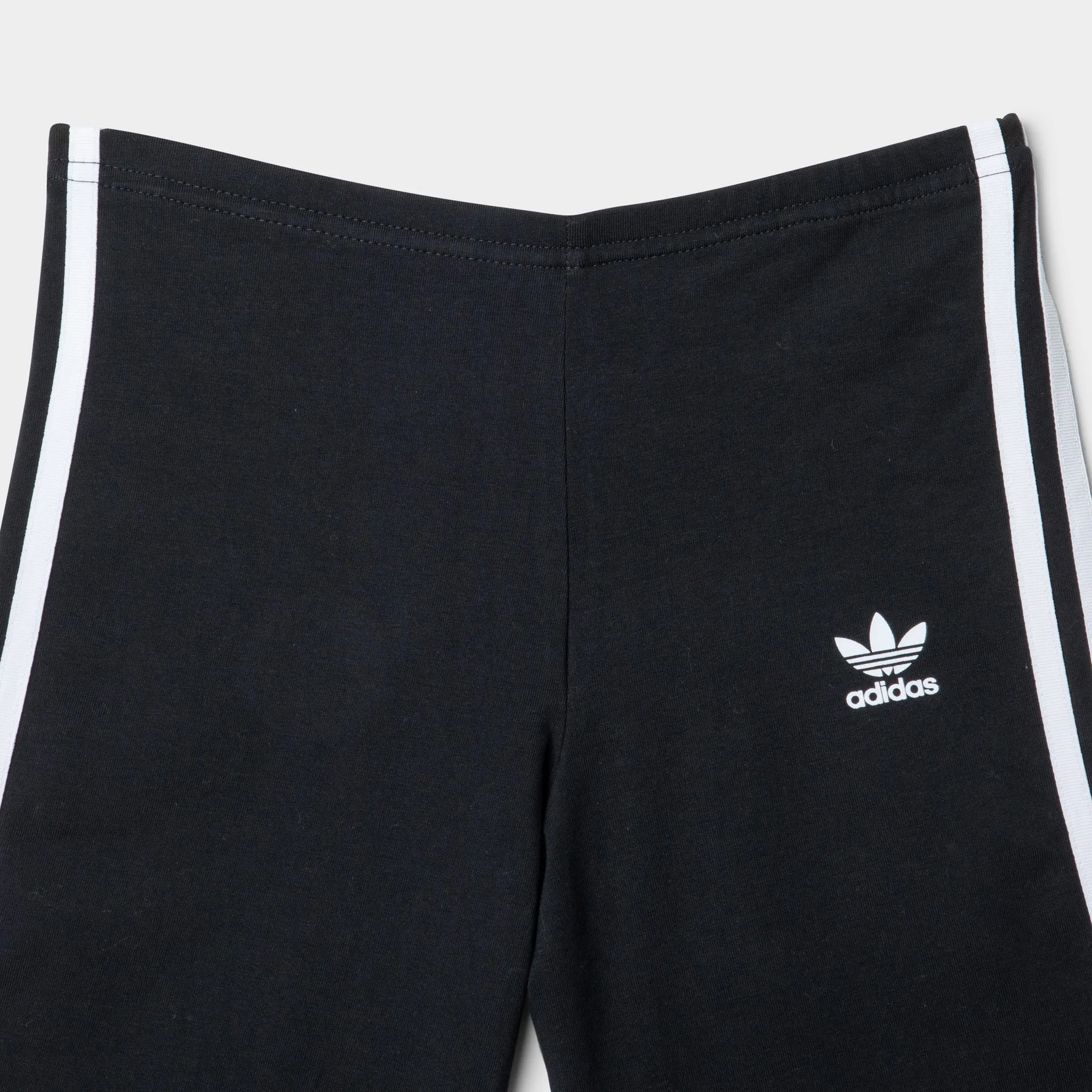 adidas Originals Junior Girls' Adicolor Cycling Shorts Black / White