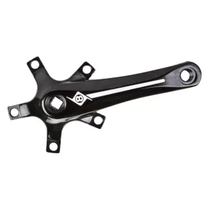 Alloy Crank Set 140mm 107 SQR JIS crankset black