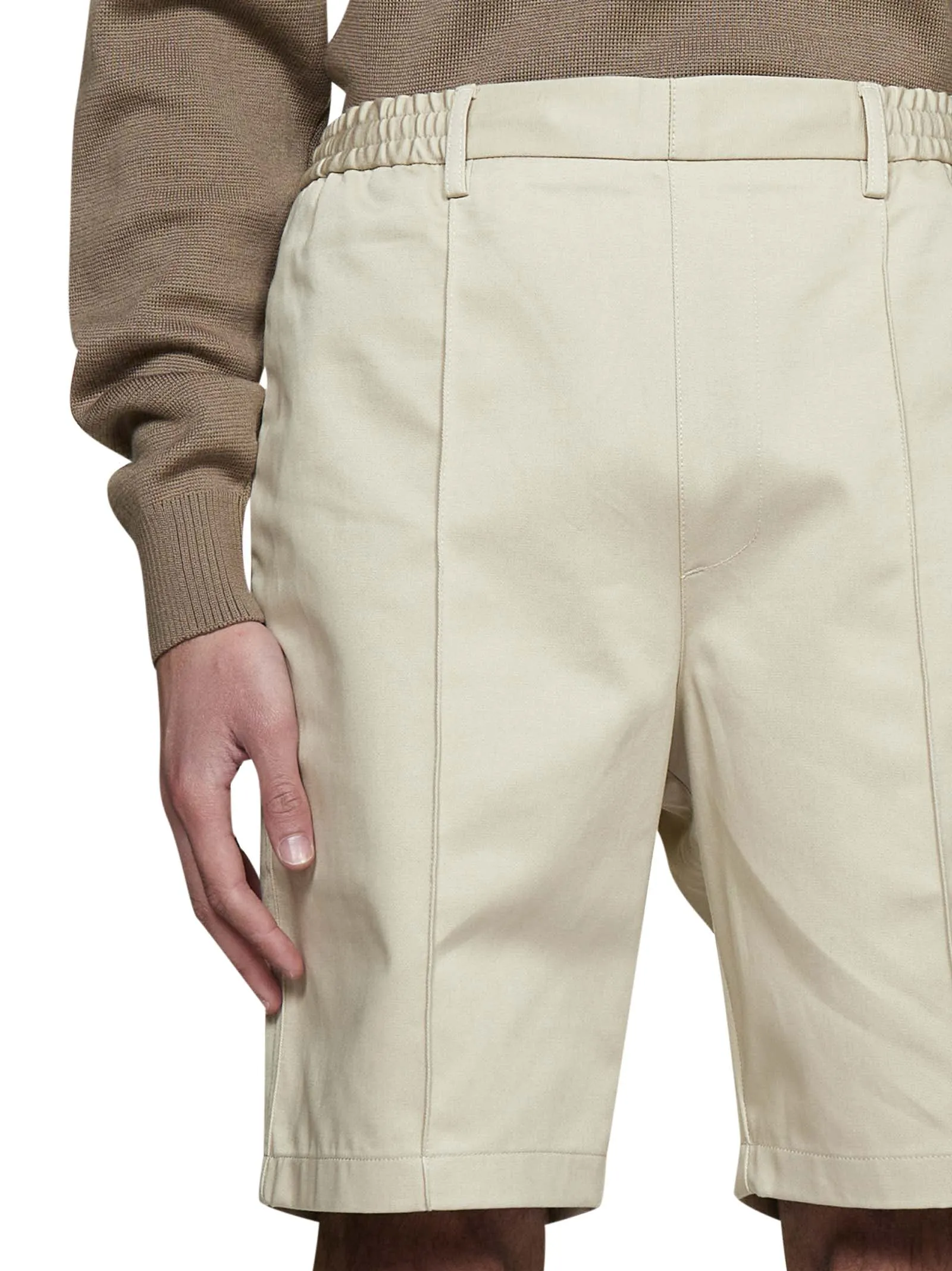 AMI Elasticated Waist Bermuda Shorts