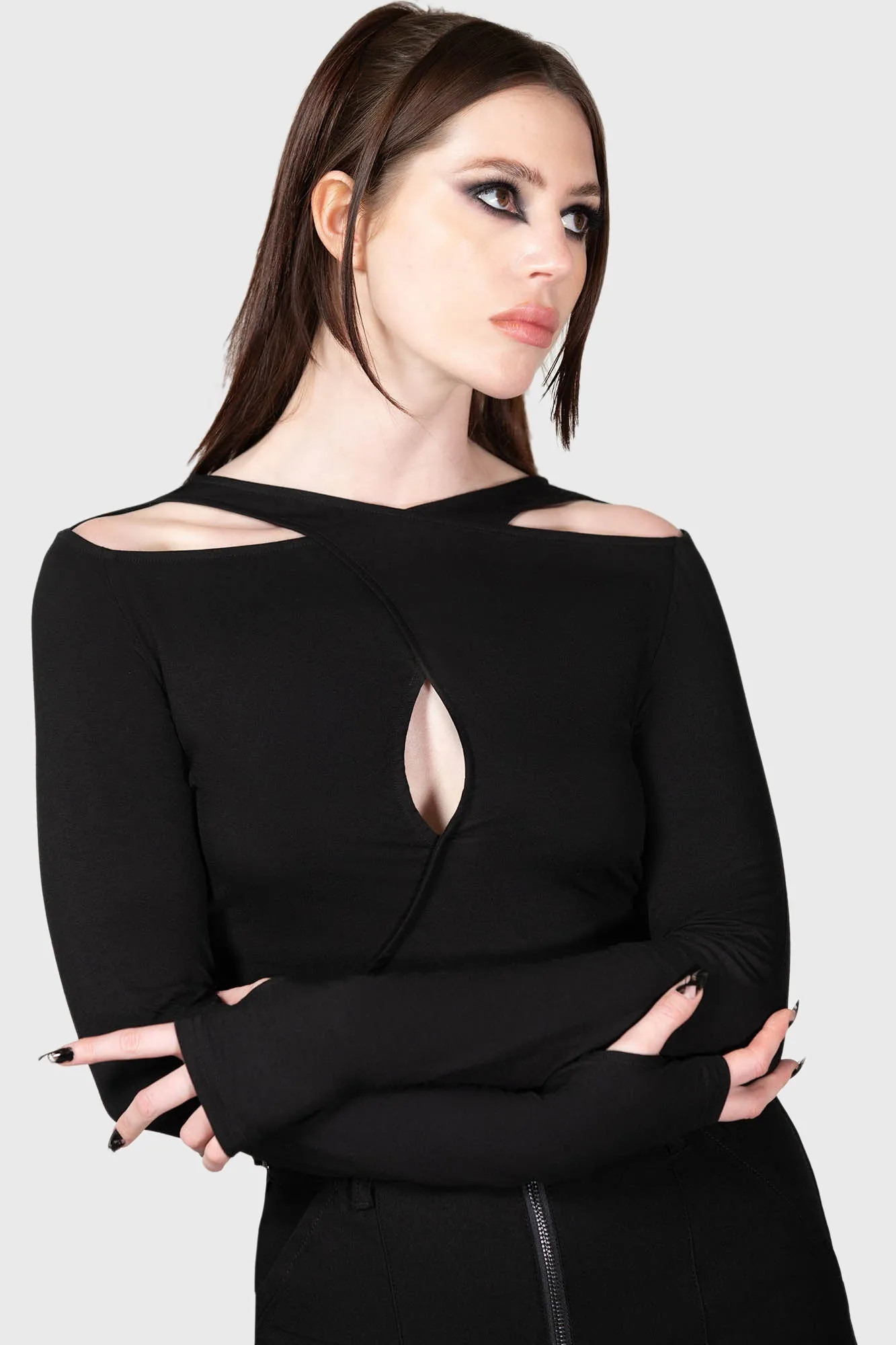 Asteracie Crop Top - Resurrect