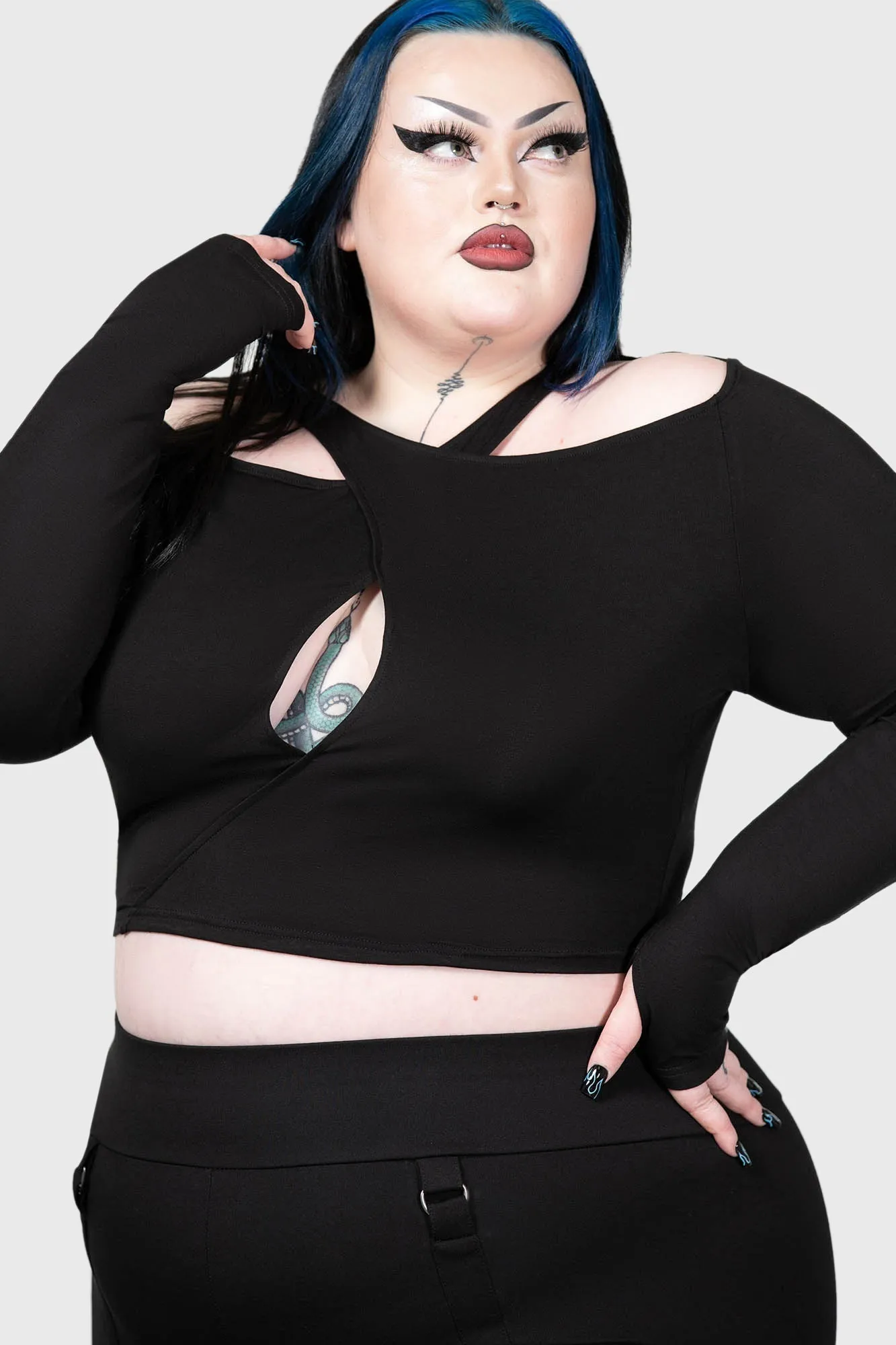 Asteracie Crop Top - Resurrect