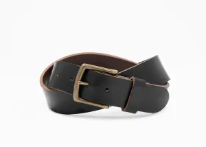 Black Chromexcel Leather Belt