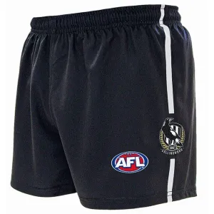 Burley Sekem Collingwood Magpies AFL Replica Kids Shorts