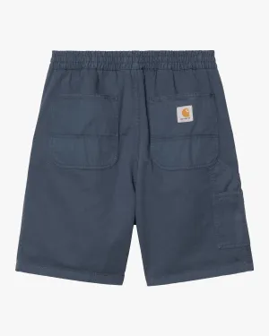 Carhartt WIP Flint Shorts - Dusky Blue Garment Dyed