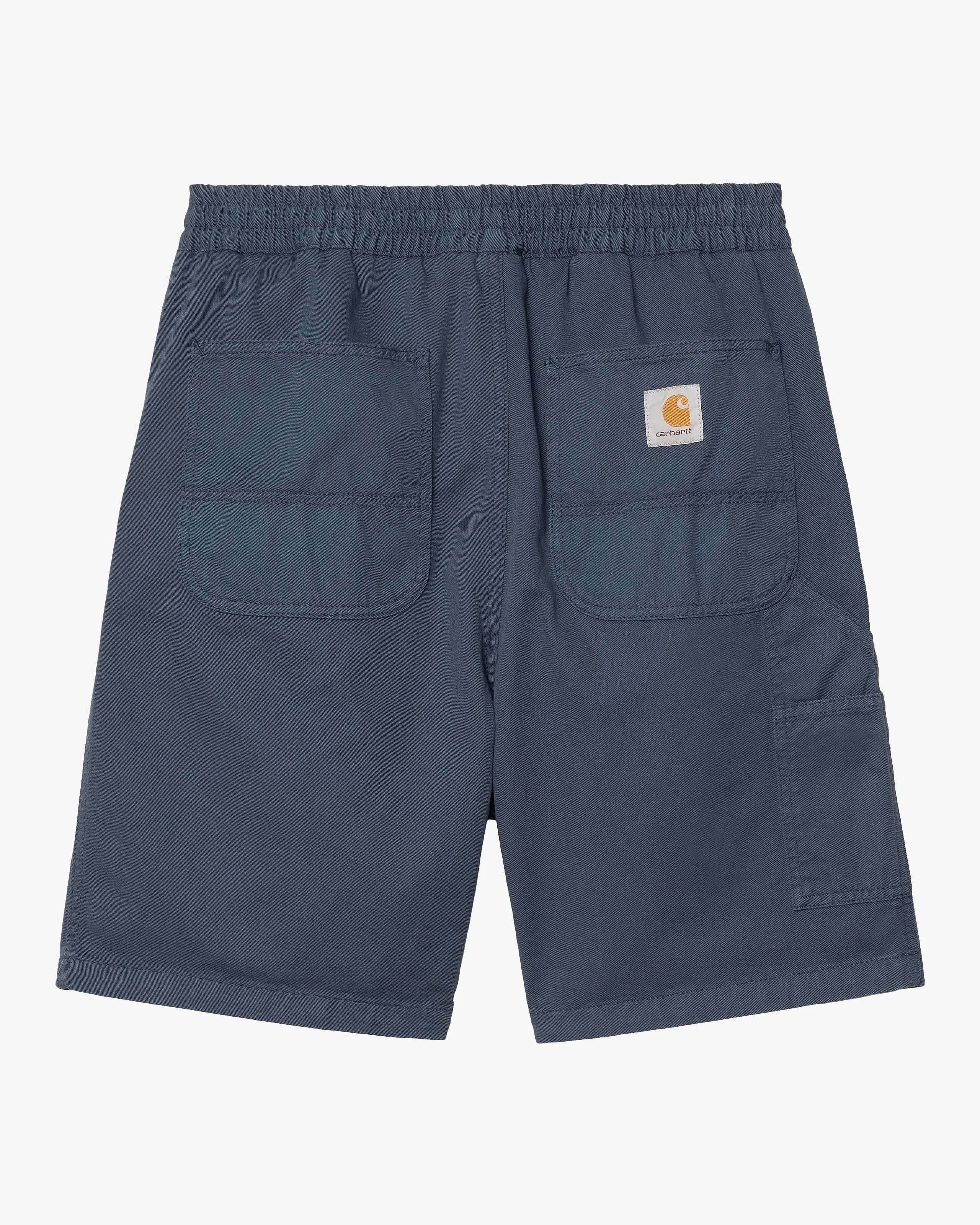 Carhartt WIP Flint Shorts - Dusky Blue Garment Dyed