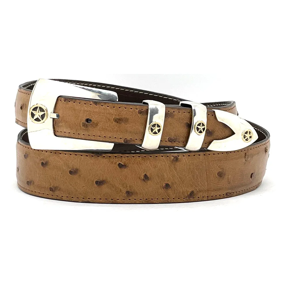 Chacon Aztec w/ 14K Gold Star Buckle Set 1.0