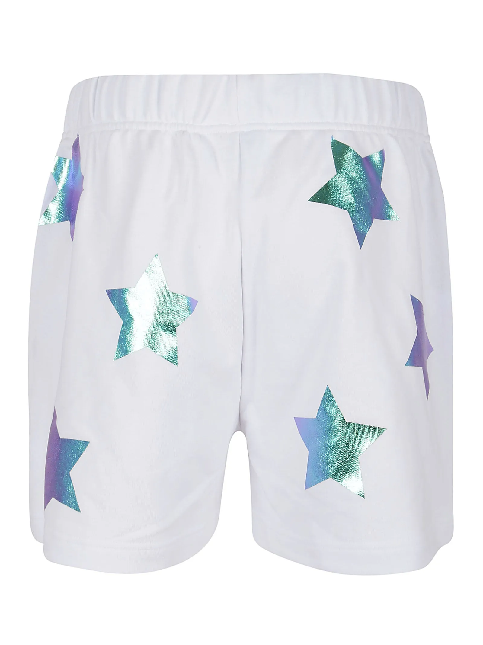 Chiara Ferragni Star Patch Elasticated-Waist Track Shorts