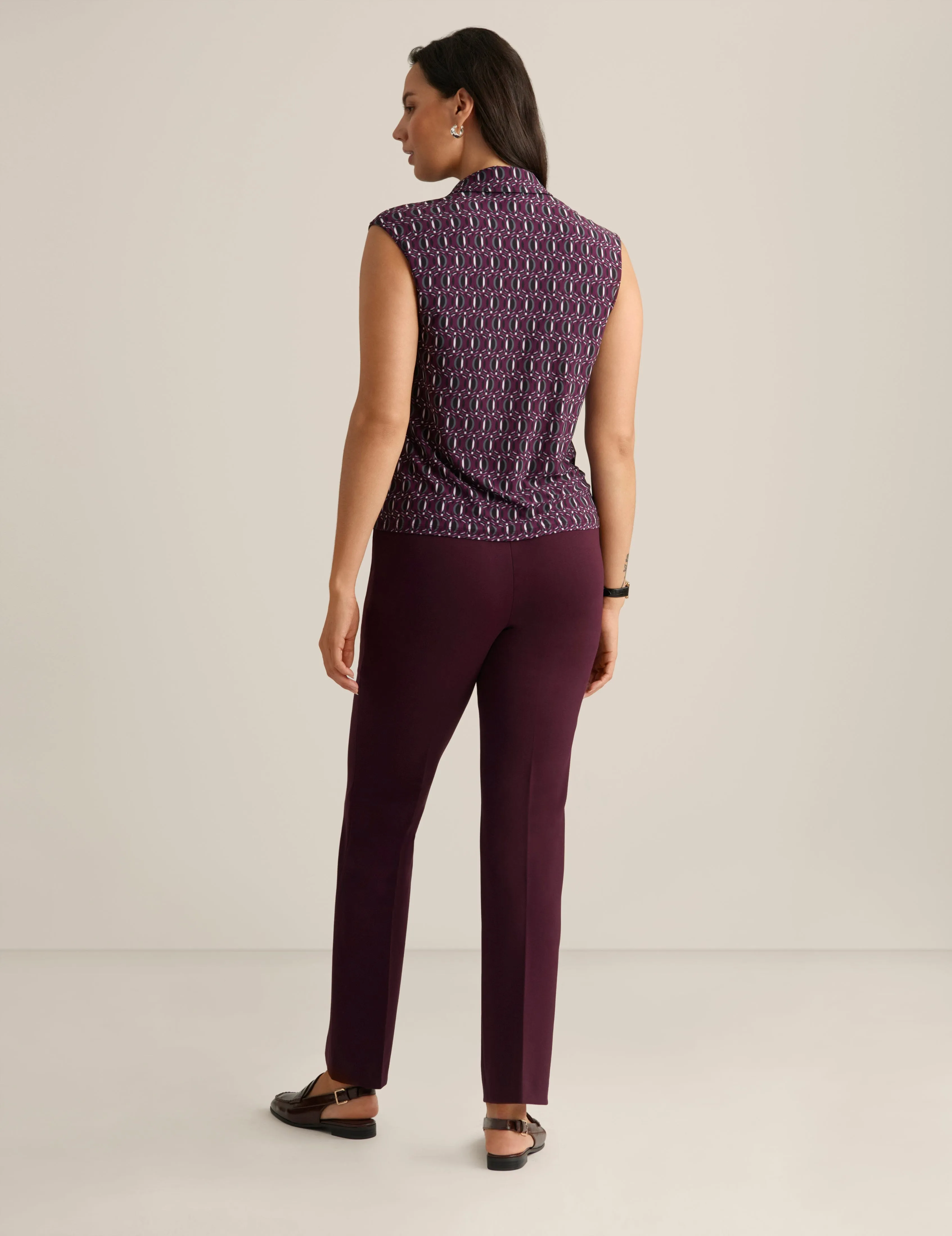 Cowl Neck Collar Top - Sale