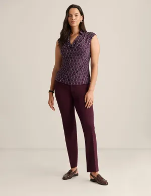 Cowl Neck Collar Top - Sale