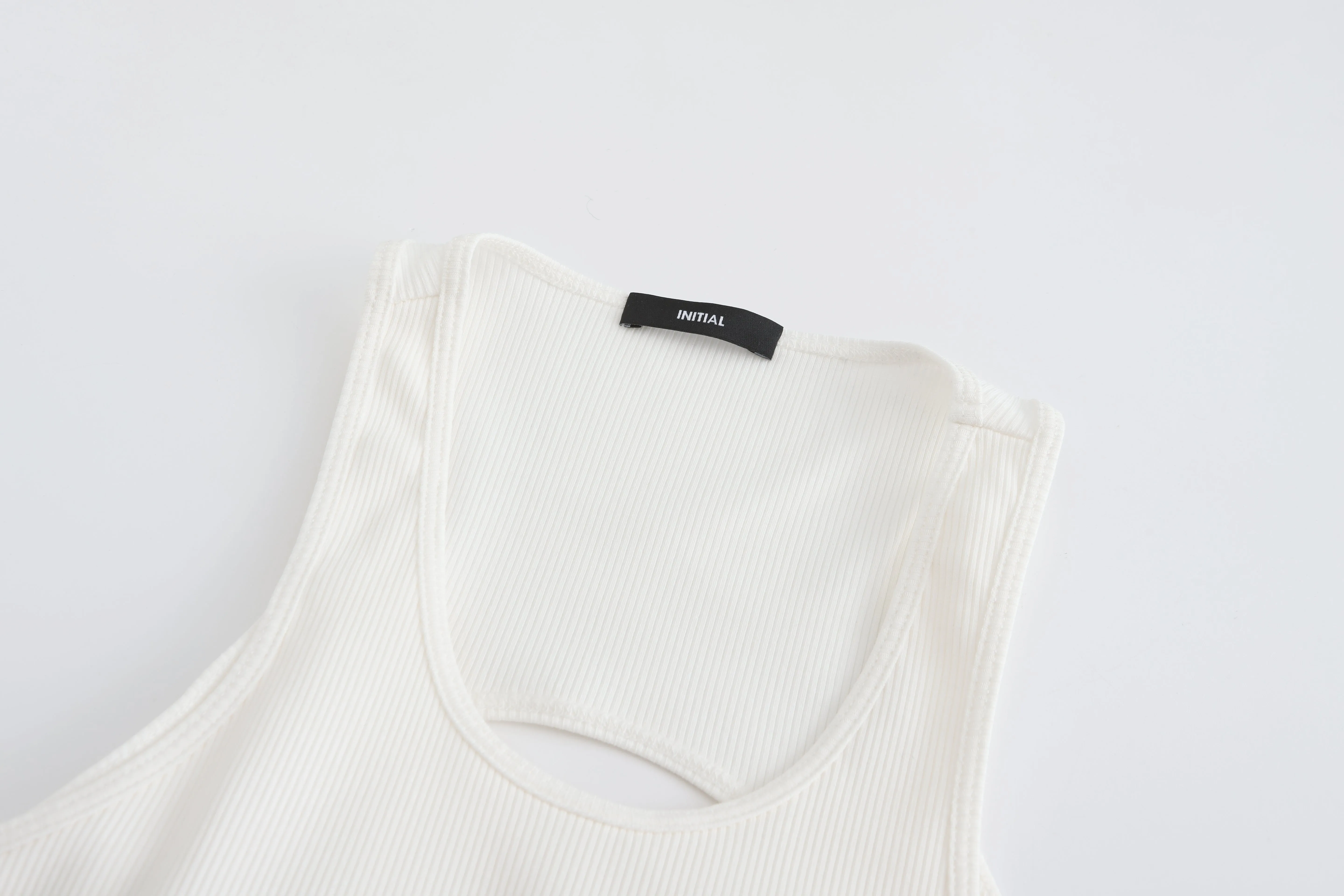 Cut-Out Padded Tank Top
