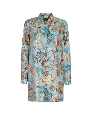 Etro Floral Print Long-Sleeved Shirt
