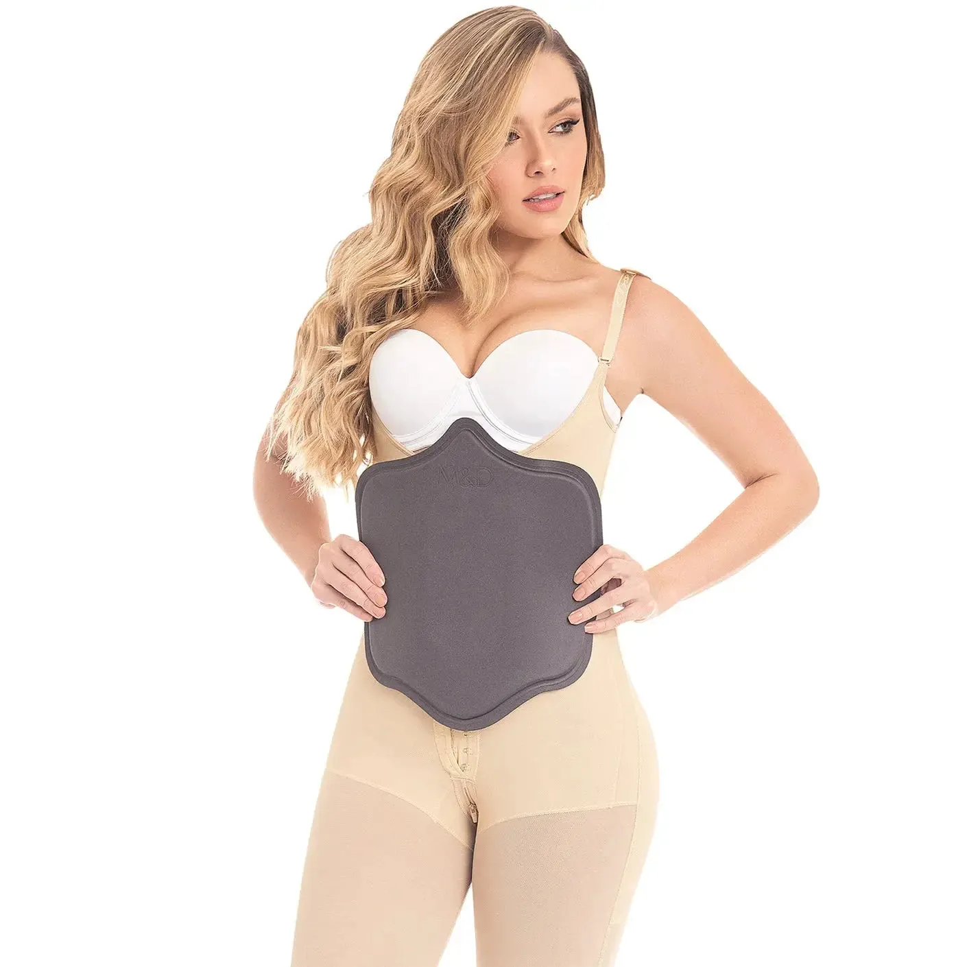 Fajas MYD 0105 - Abdominal Compression Board for Liposuction & Tummy Tuck Recovery