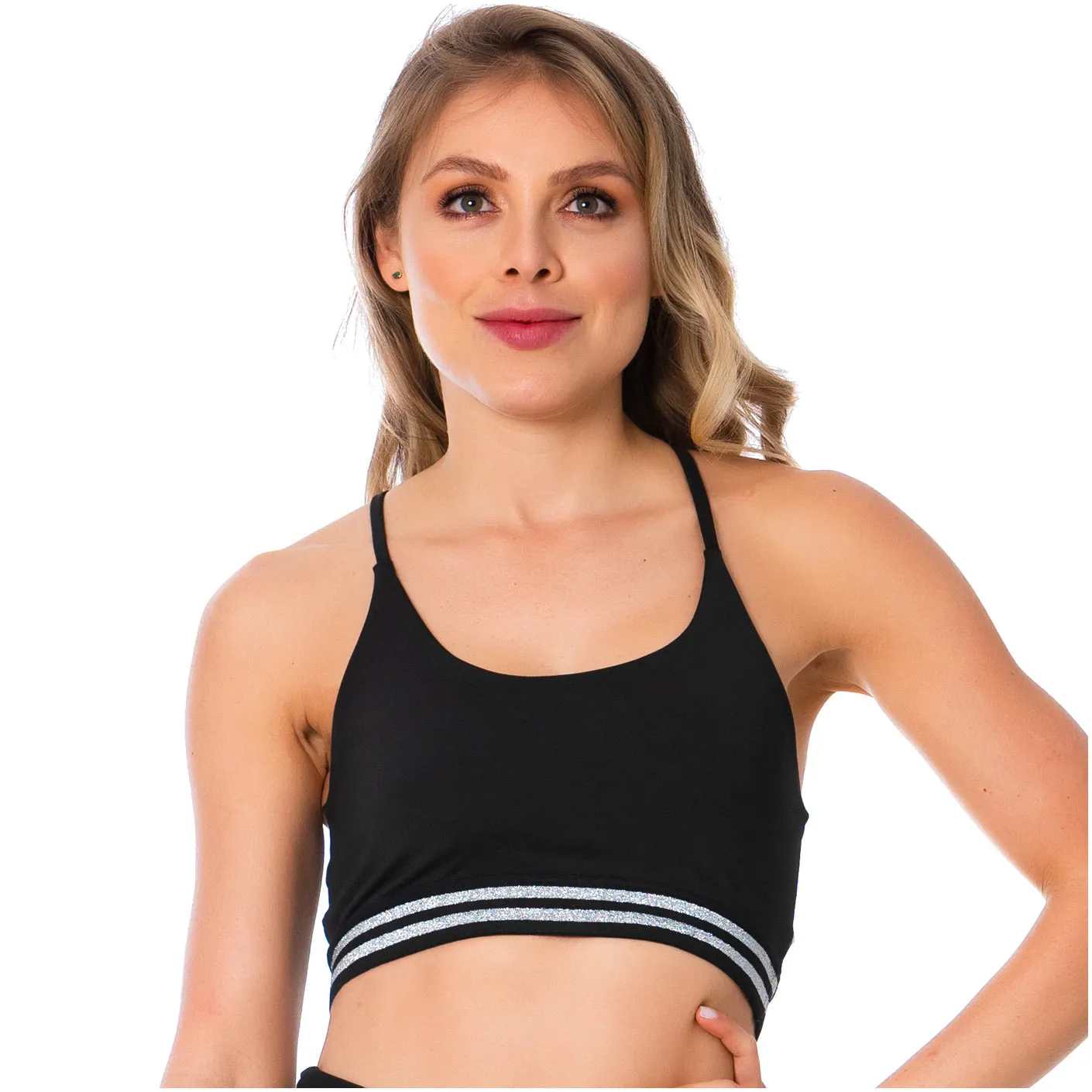 FLEXMEE Sportwear-Sport Bra 902053 2020-1 Spring Summer Collection Color Black