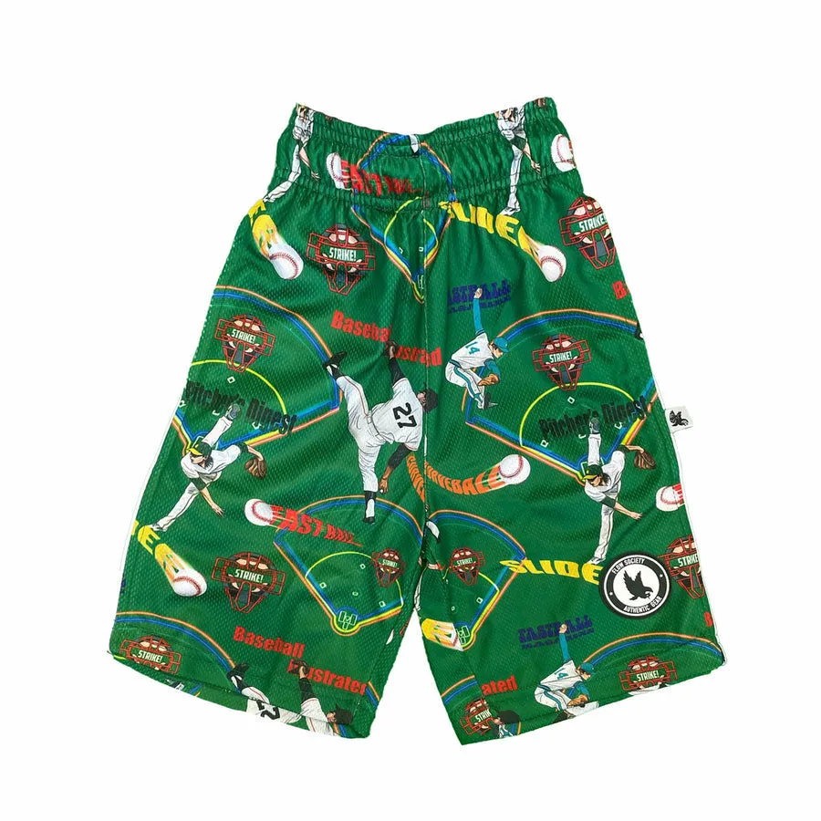 Flow Society Boys' Pitchers Baseball Short