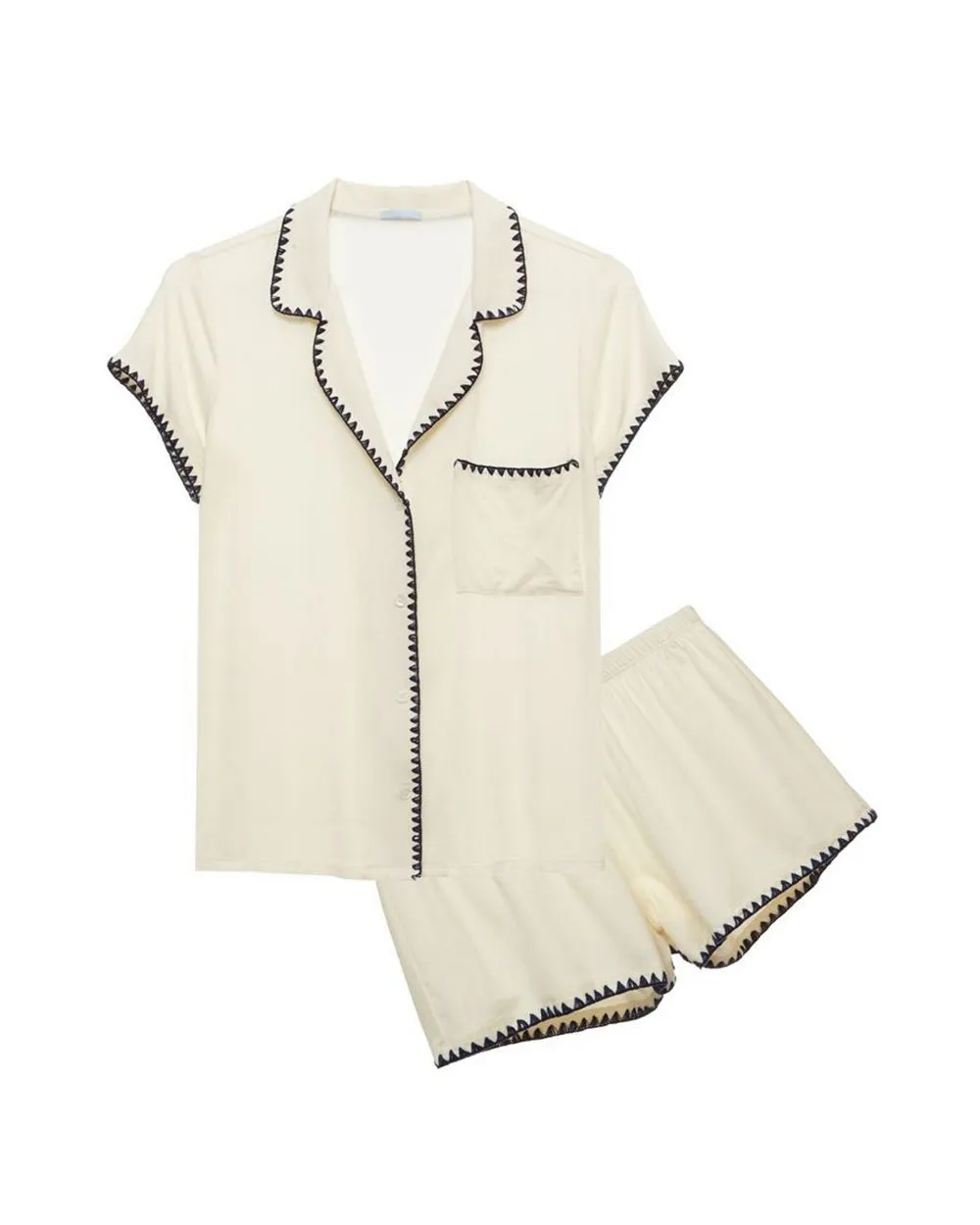 Frida Whip Stitch Short PJ