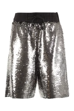 Golden Goose Deluxe Brand Elasticated Waist Sequinned Shorts
