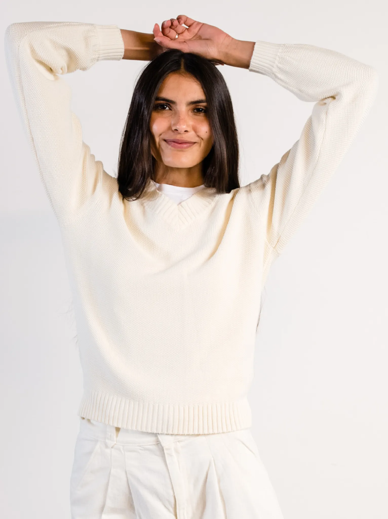 Haven Seed Stitch Sweater