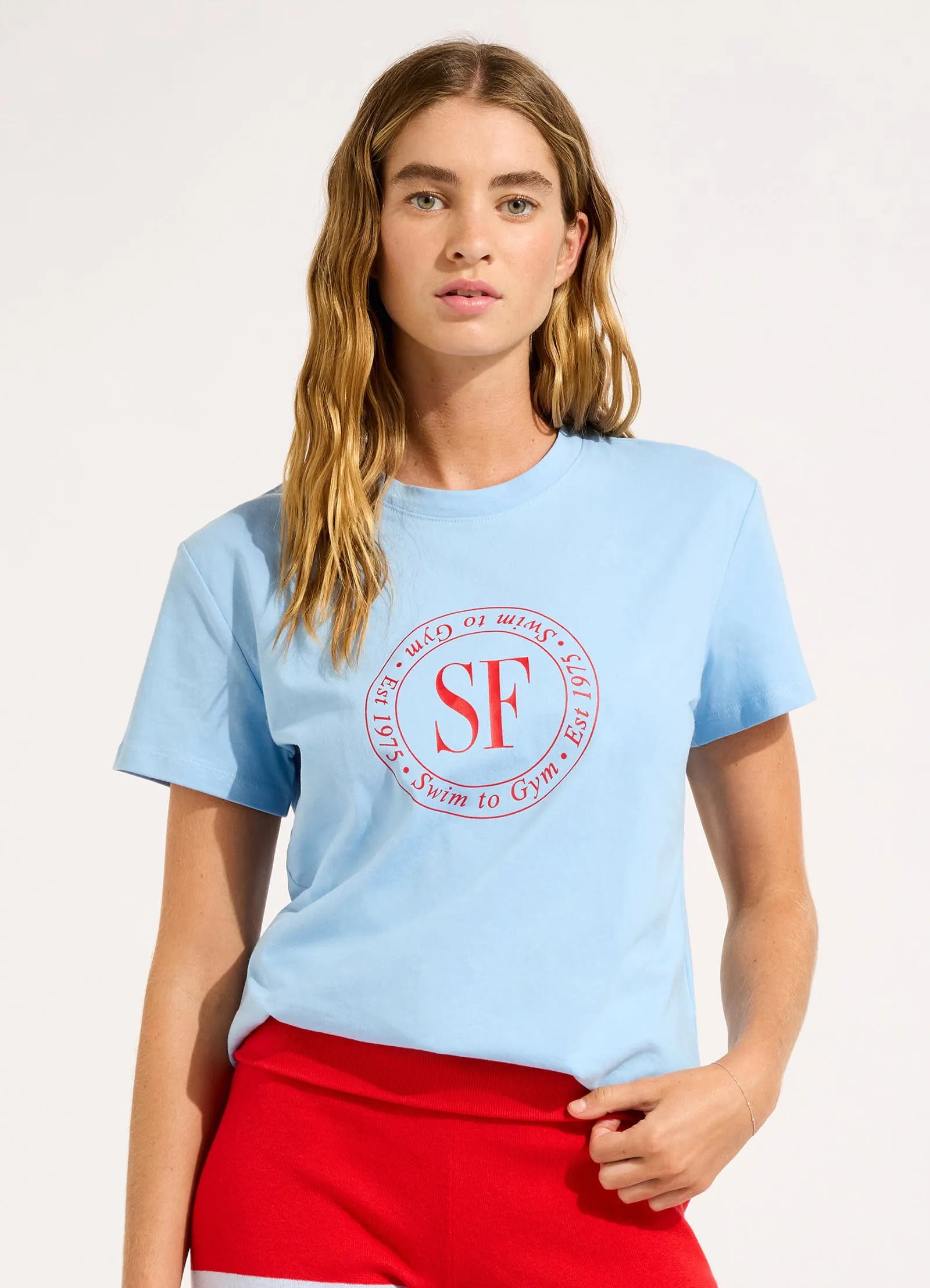 Heritage T-Shirt - Powder Blue