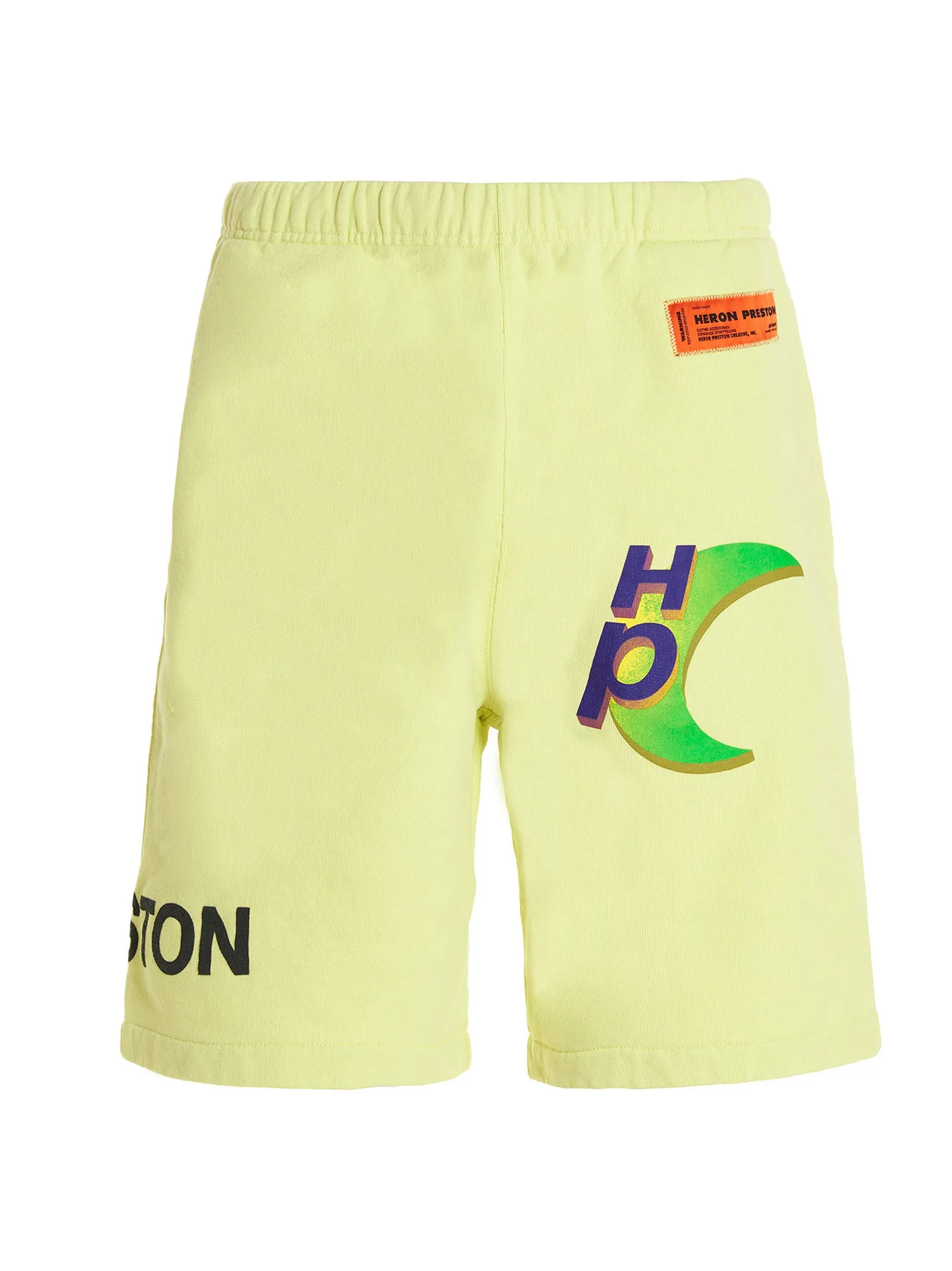 Heron Preston Logo Printed Thigh-Length Track Shorts