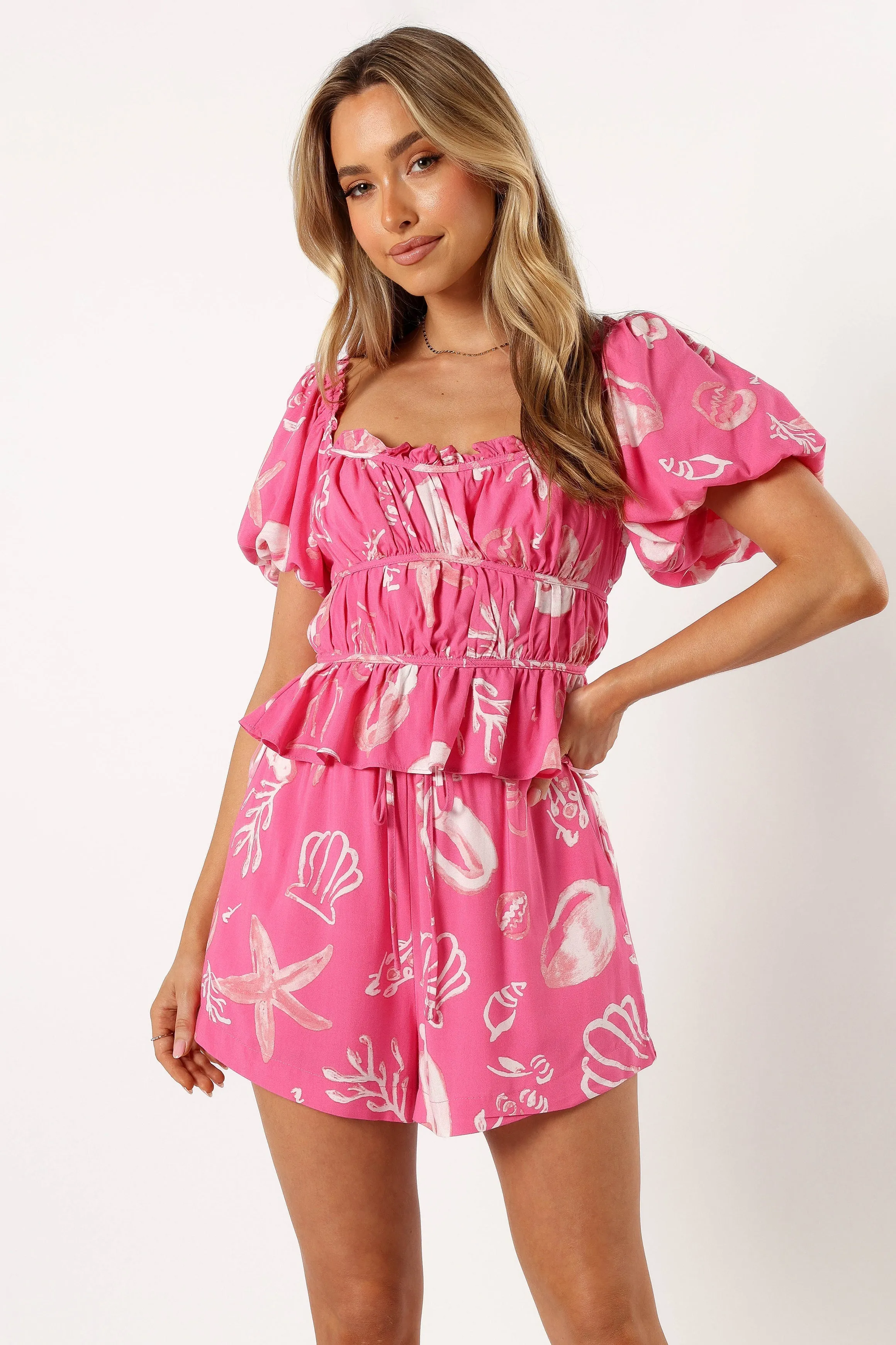 Lucinda Shorts - Pink Shell