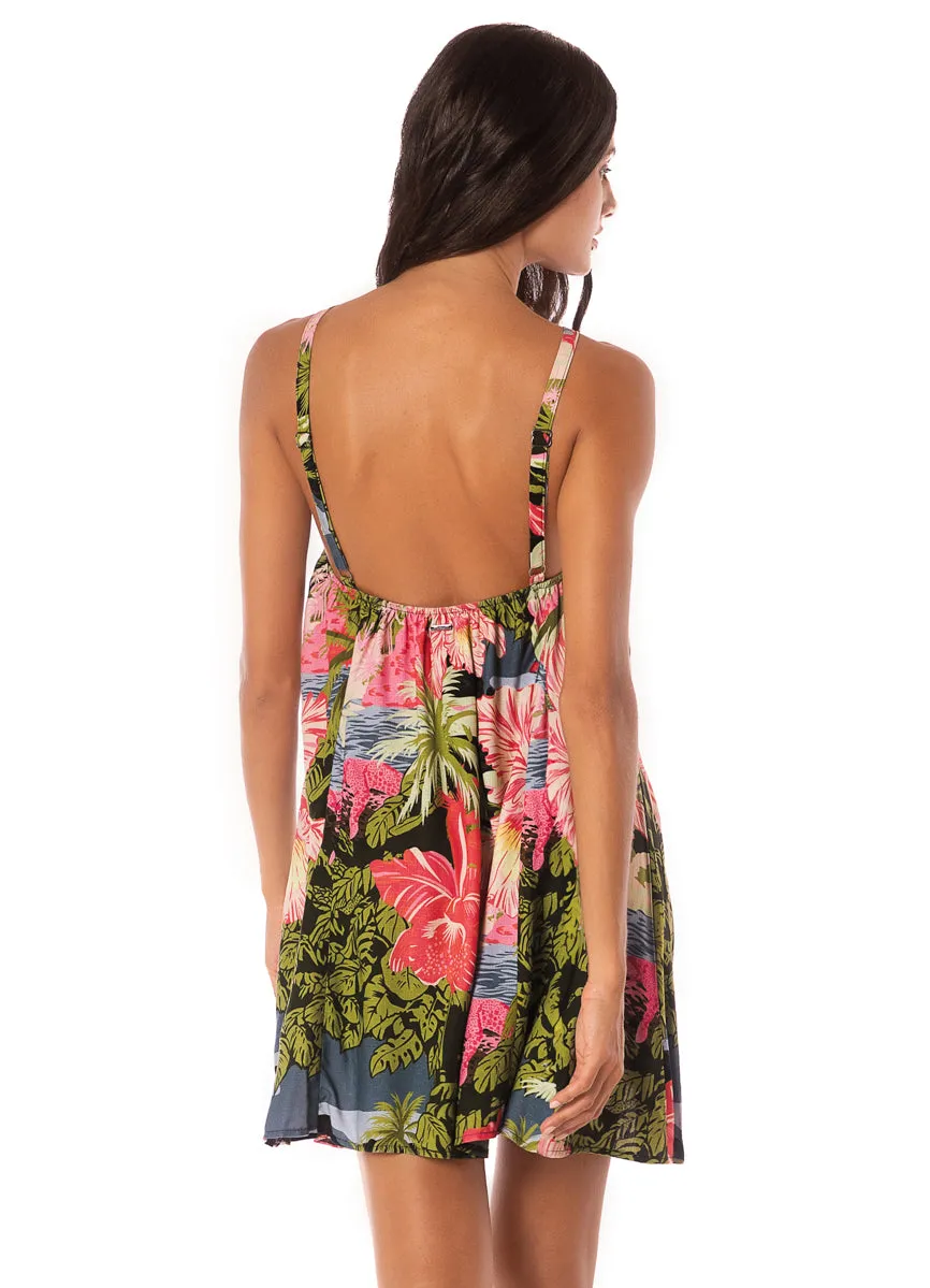 Maaji Neo Hawaiian Lusine Short Dress
