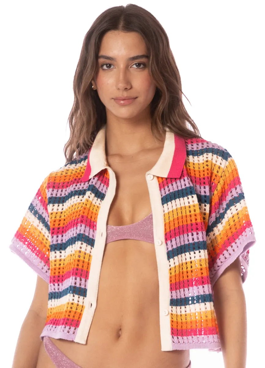 Maaji Pink Prism Lyne Shirt