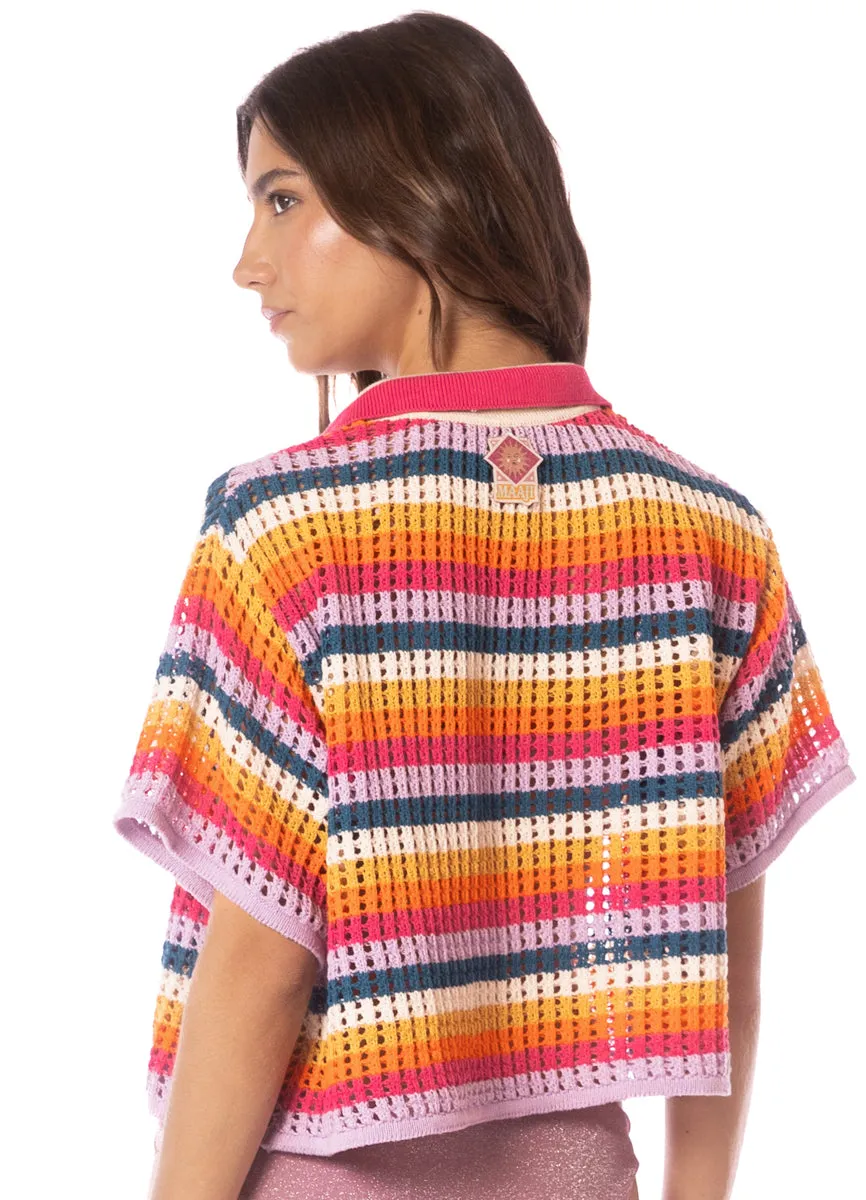 Maaji Pink Prism Lyne Shirt