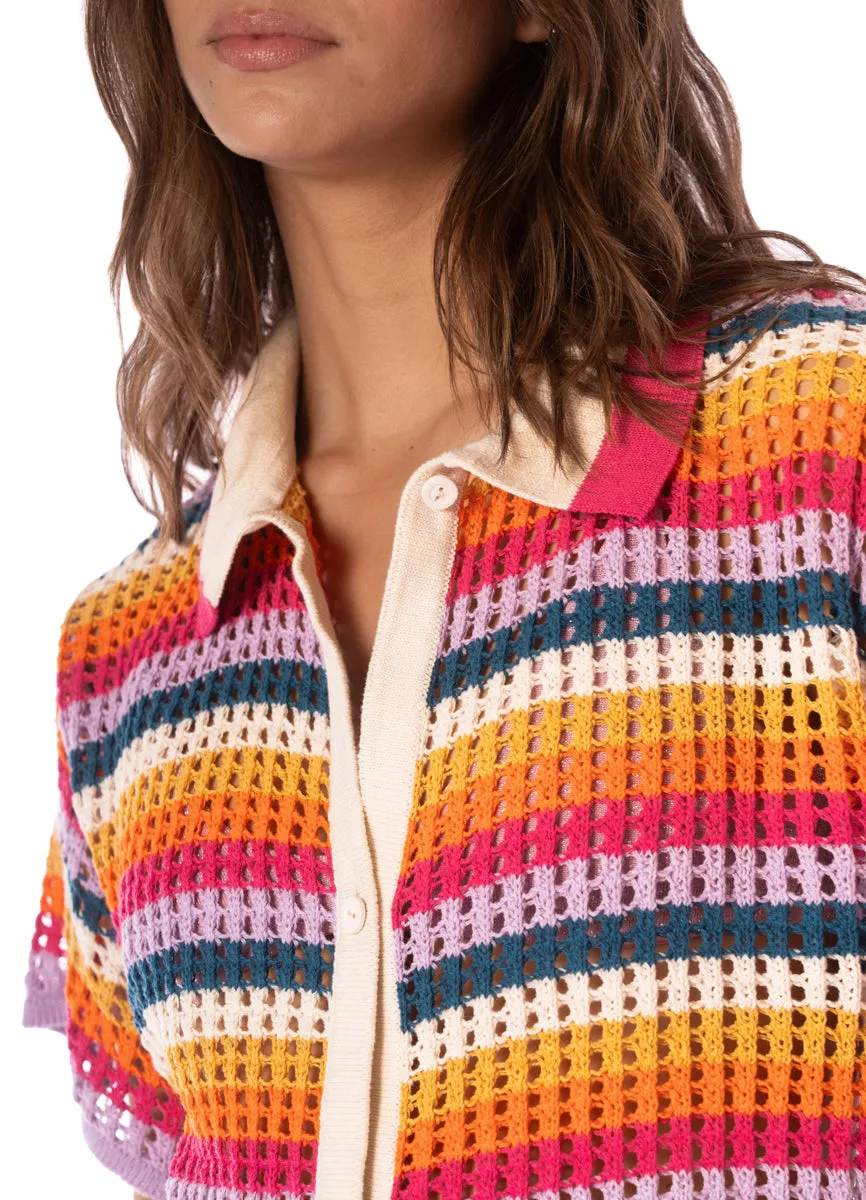 Maaji Pink Prism Lyne Shirt