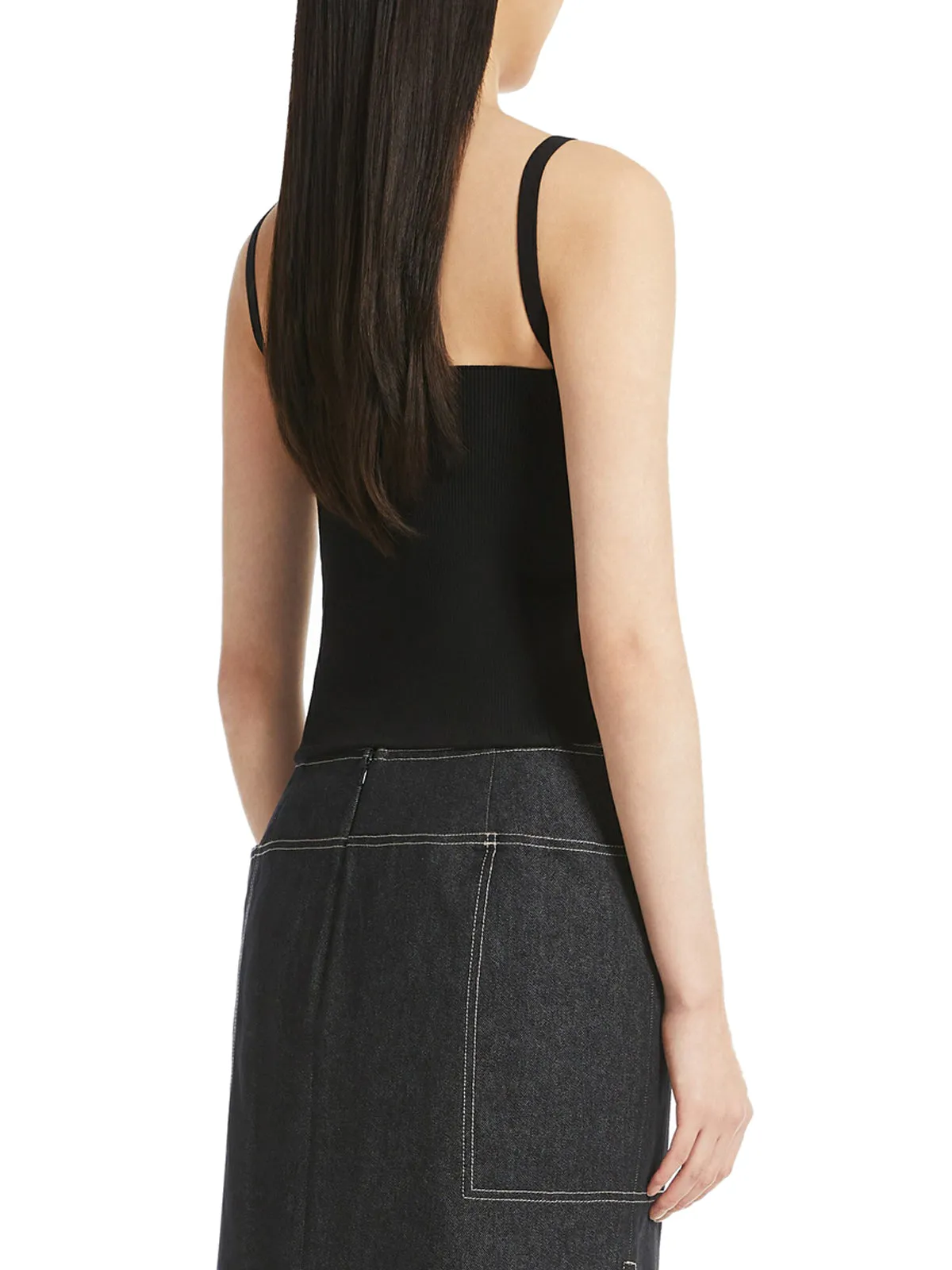 Max Mara Square Neck Basic Camisole