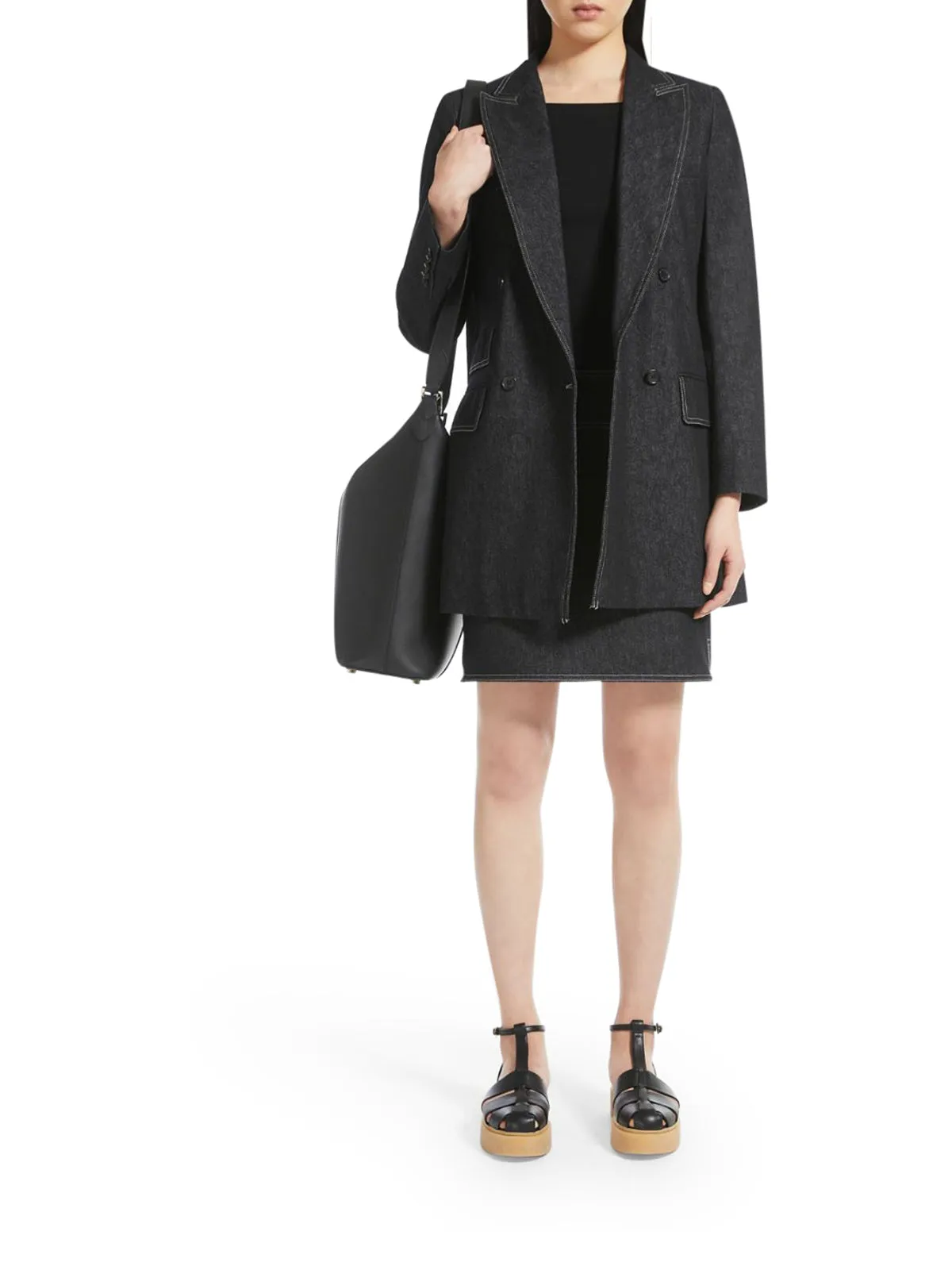 Max Mara Square Neck Basic Camisole