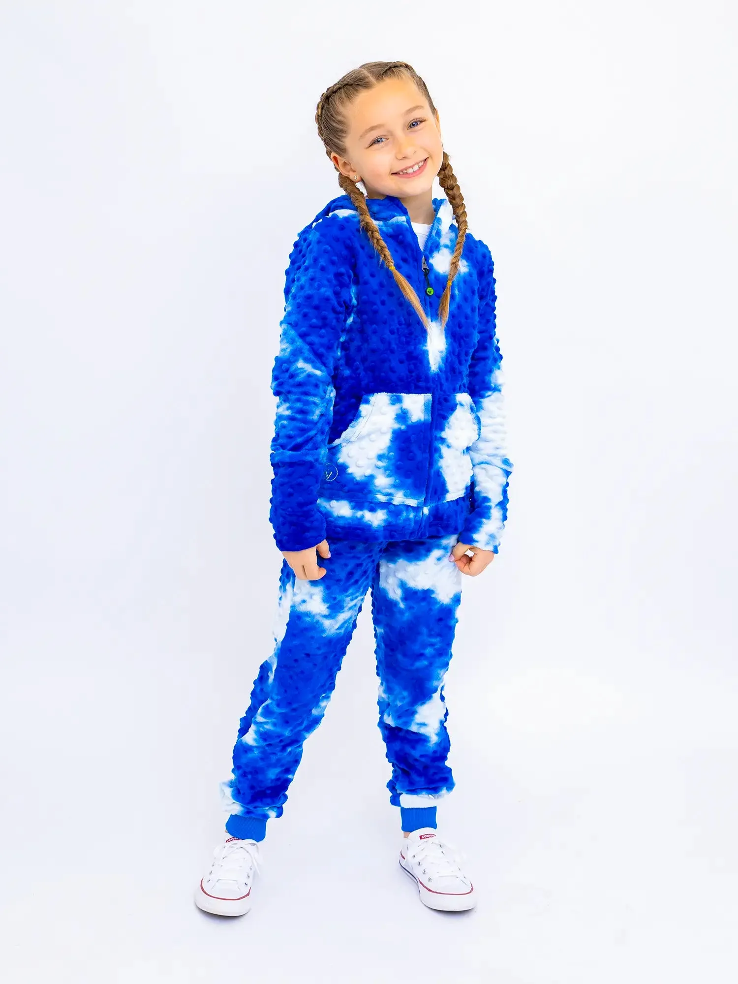 Mix and Match Minky Hoodie and Jogger Pant Gift Set