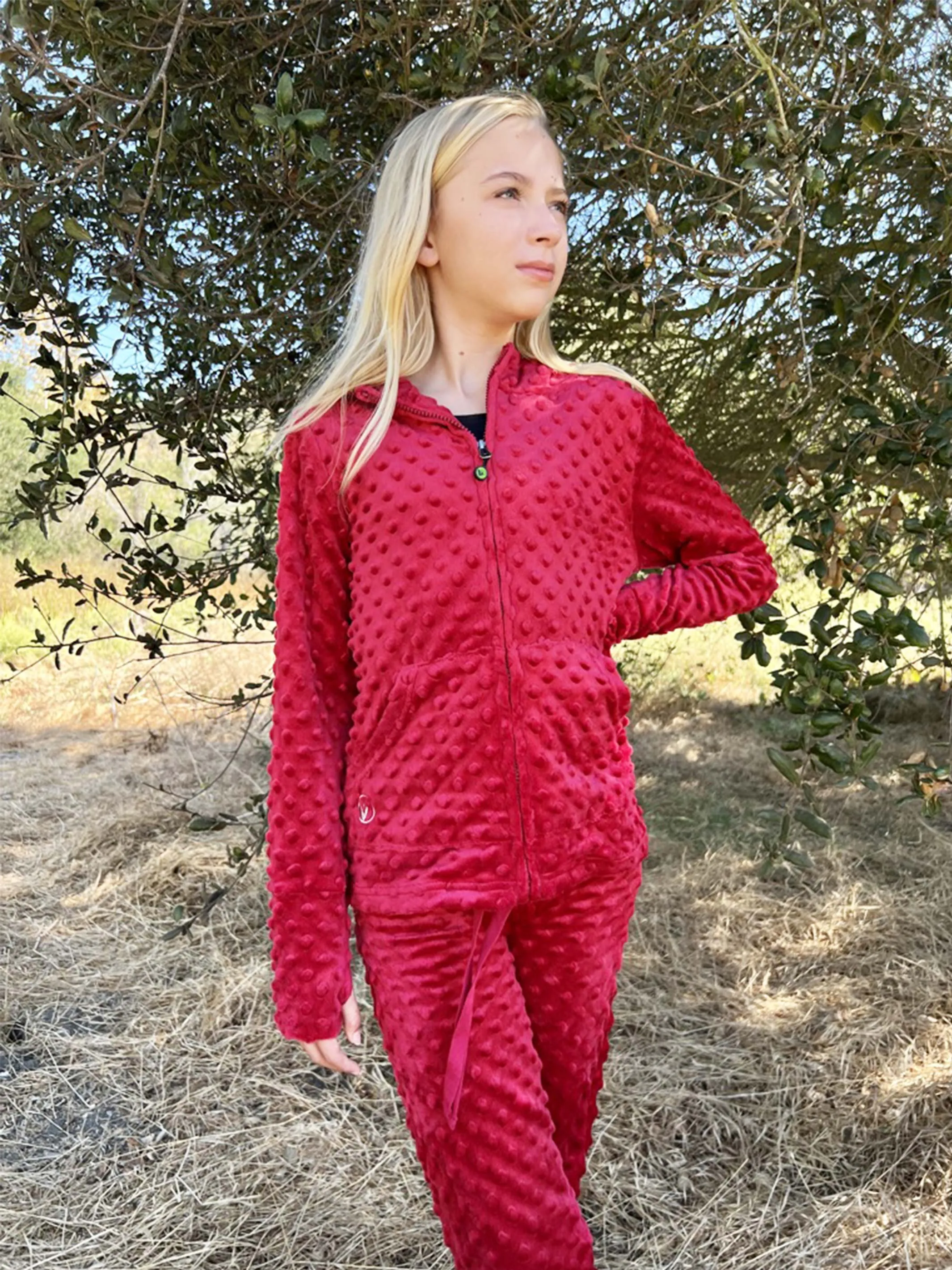 Mix and Match Minky Hoodie and Jogger Pant Gift Set
