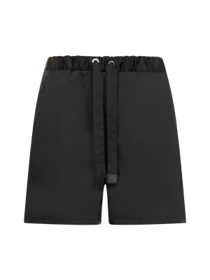Moncler Drawstring Elastic Waist Shorts