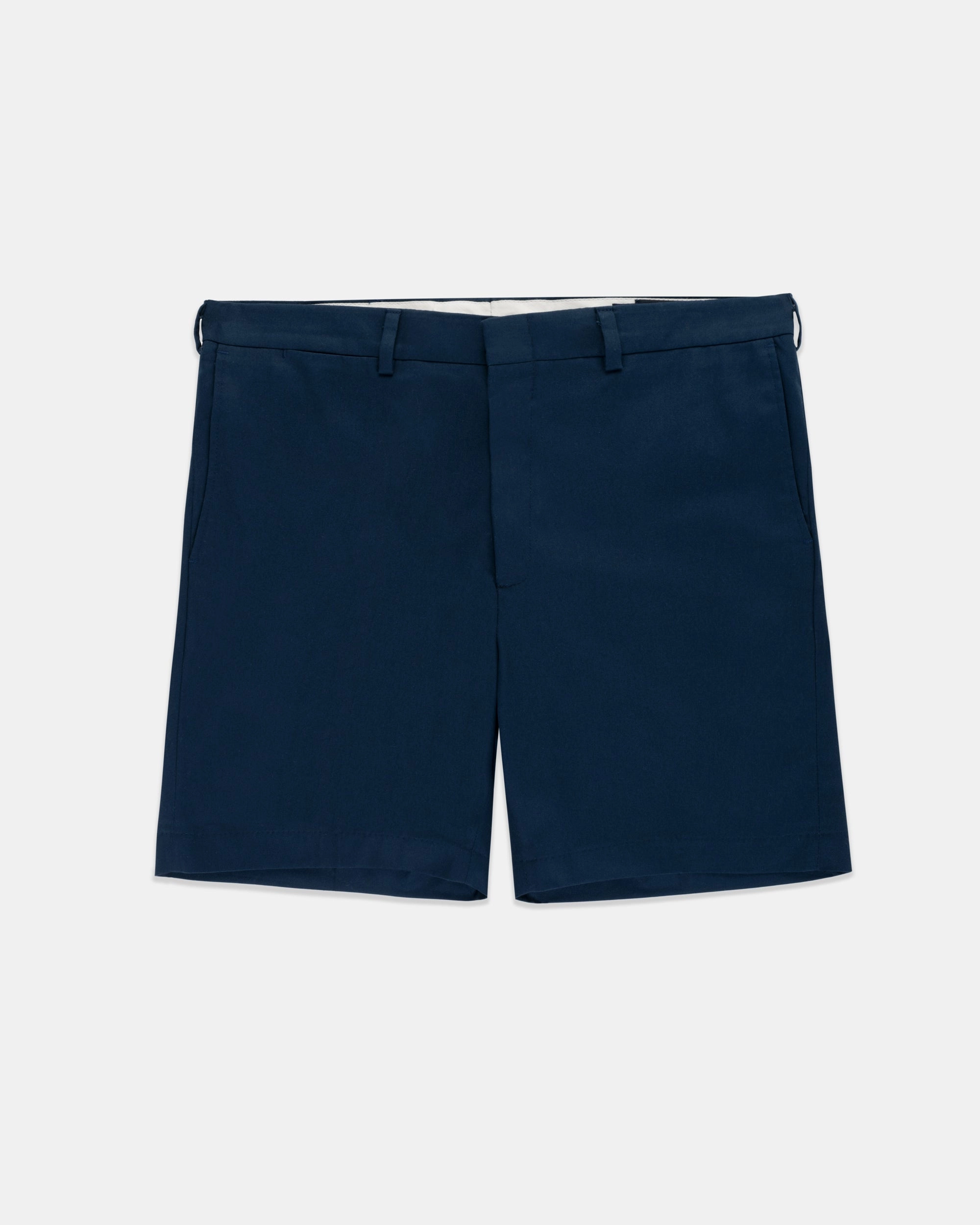NAVY WASHED TWILL CLASSIC SHORT