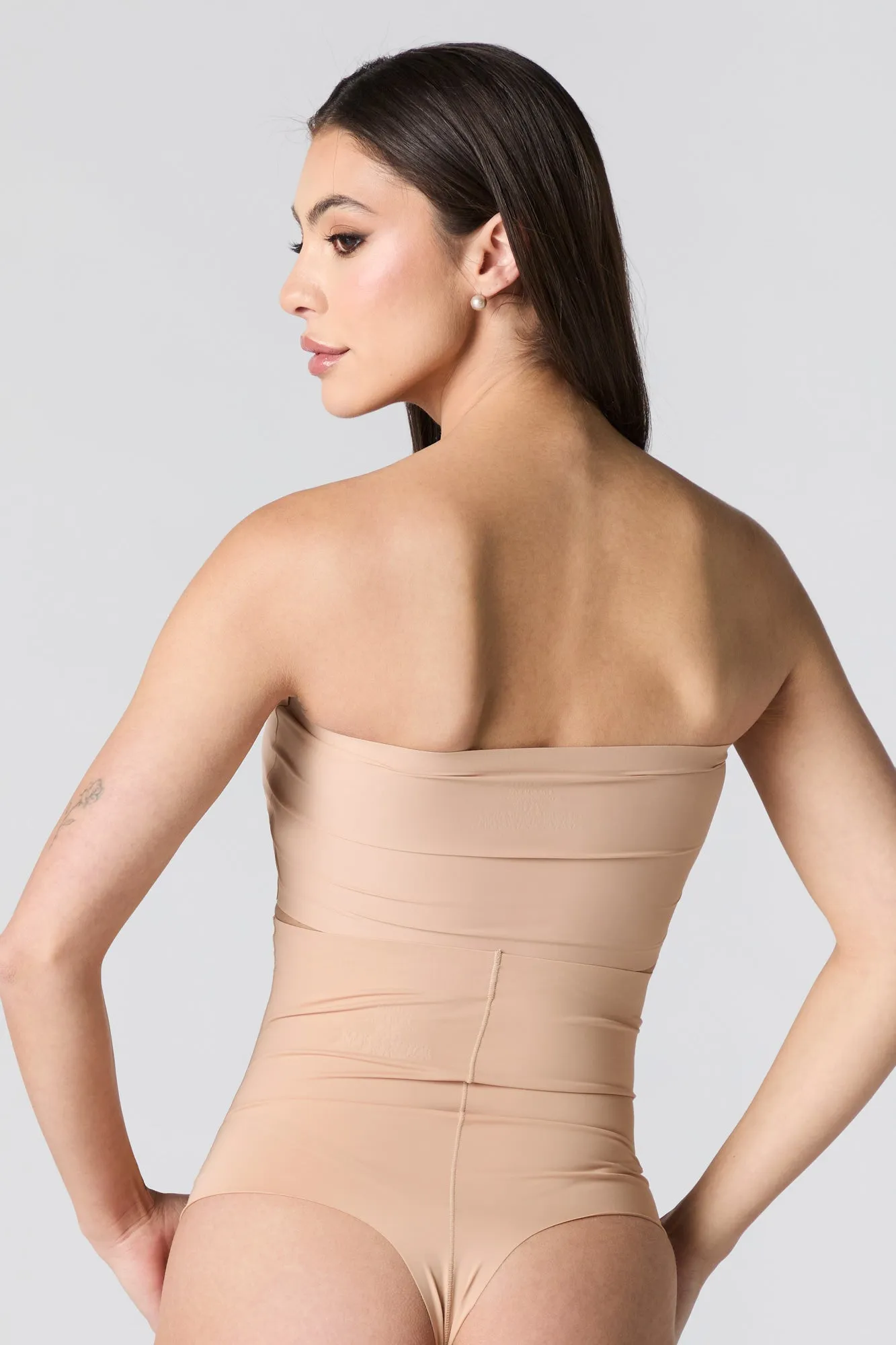 No Show High Rise Thong Shapewear