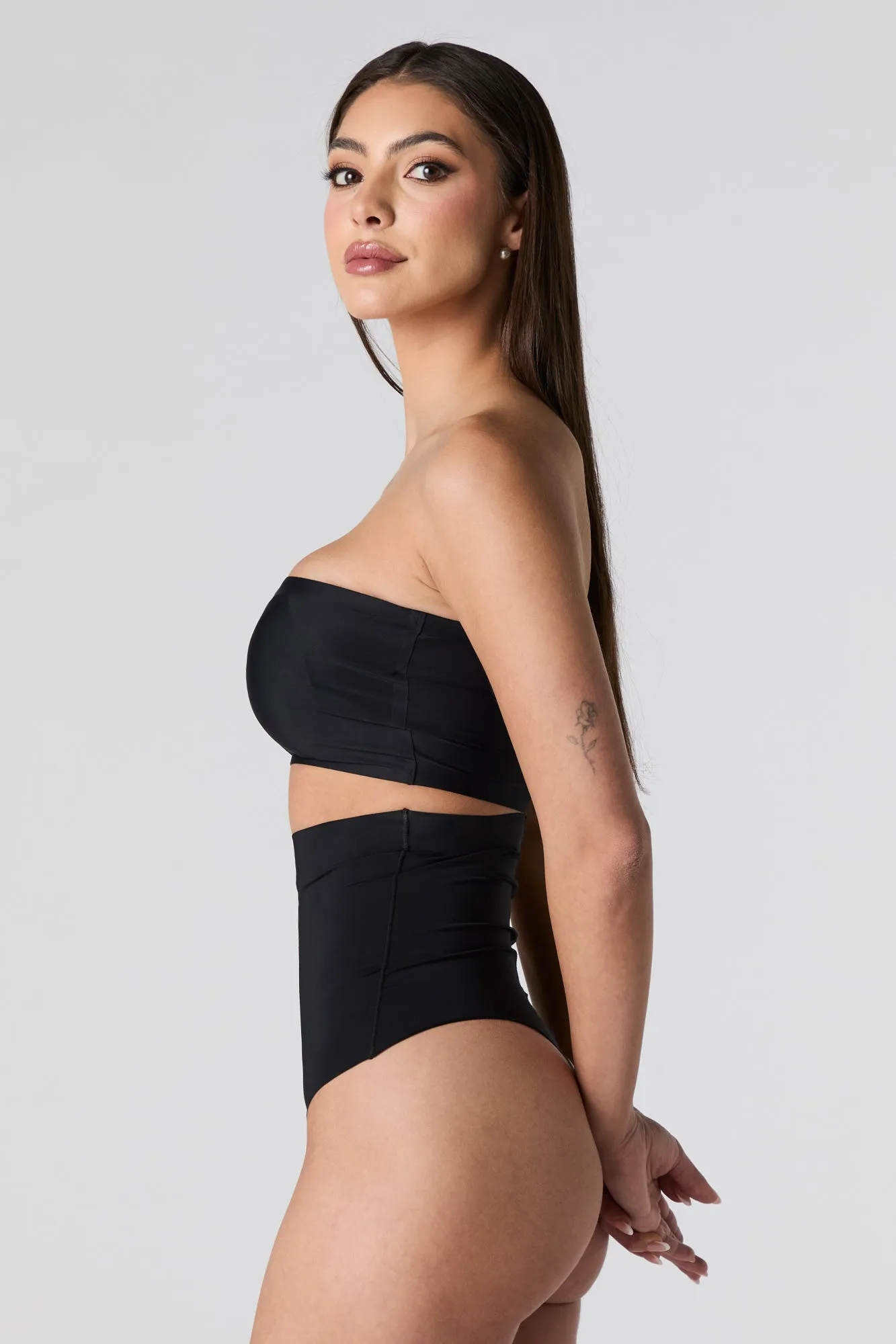 No Show High Rise Thong Shapewear