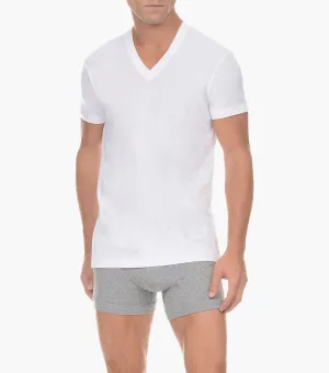 Pima Cotton V-Neck T-Shirt