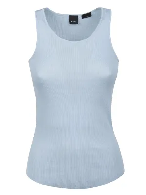 Pinko Scoop Neck Knitted Tank Top