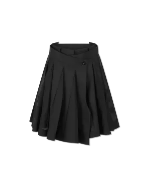 Pleated Aline Skort
