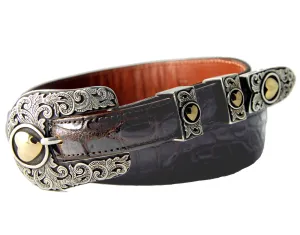 Richard Stump Gold Heart Buckle Set 1.0
