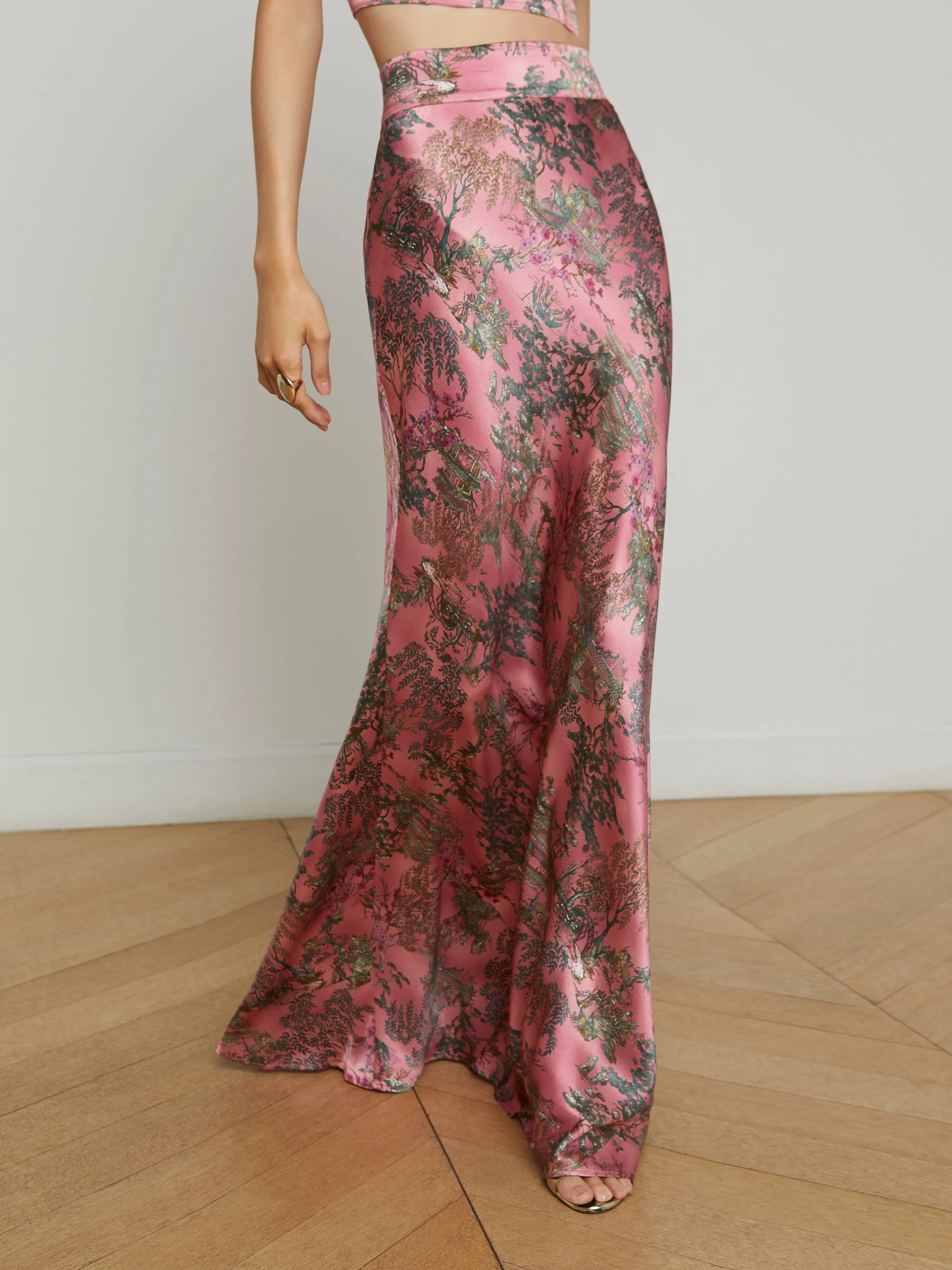 Ryker Silk Maxi Skirt
