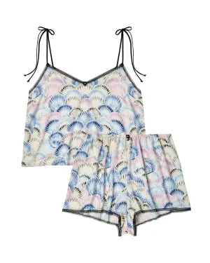 Seashells Cami & Tap Short Set