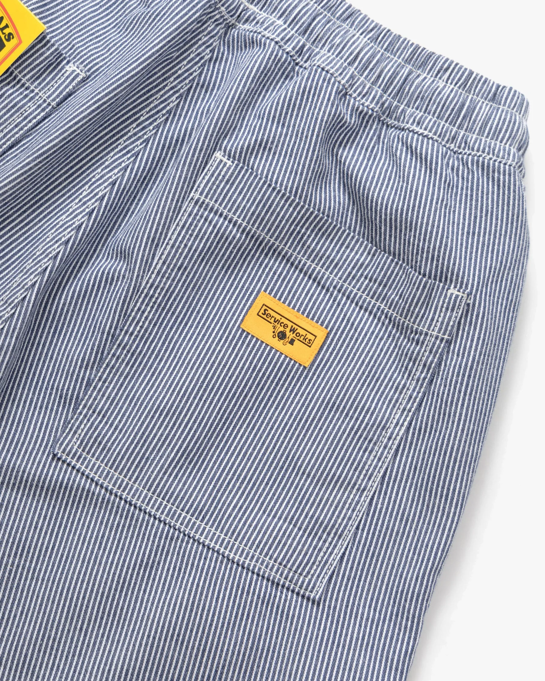 Service Works Hickory Chef Shorts - Hickory Stripe