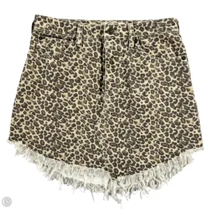 Skirt Mini & Short By We The Free In Animal Print, Size: 4