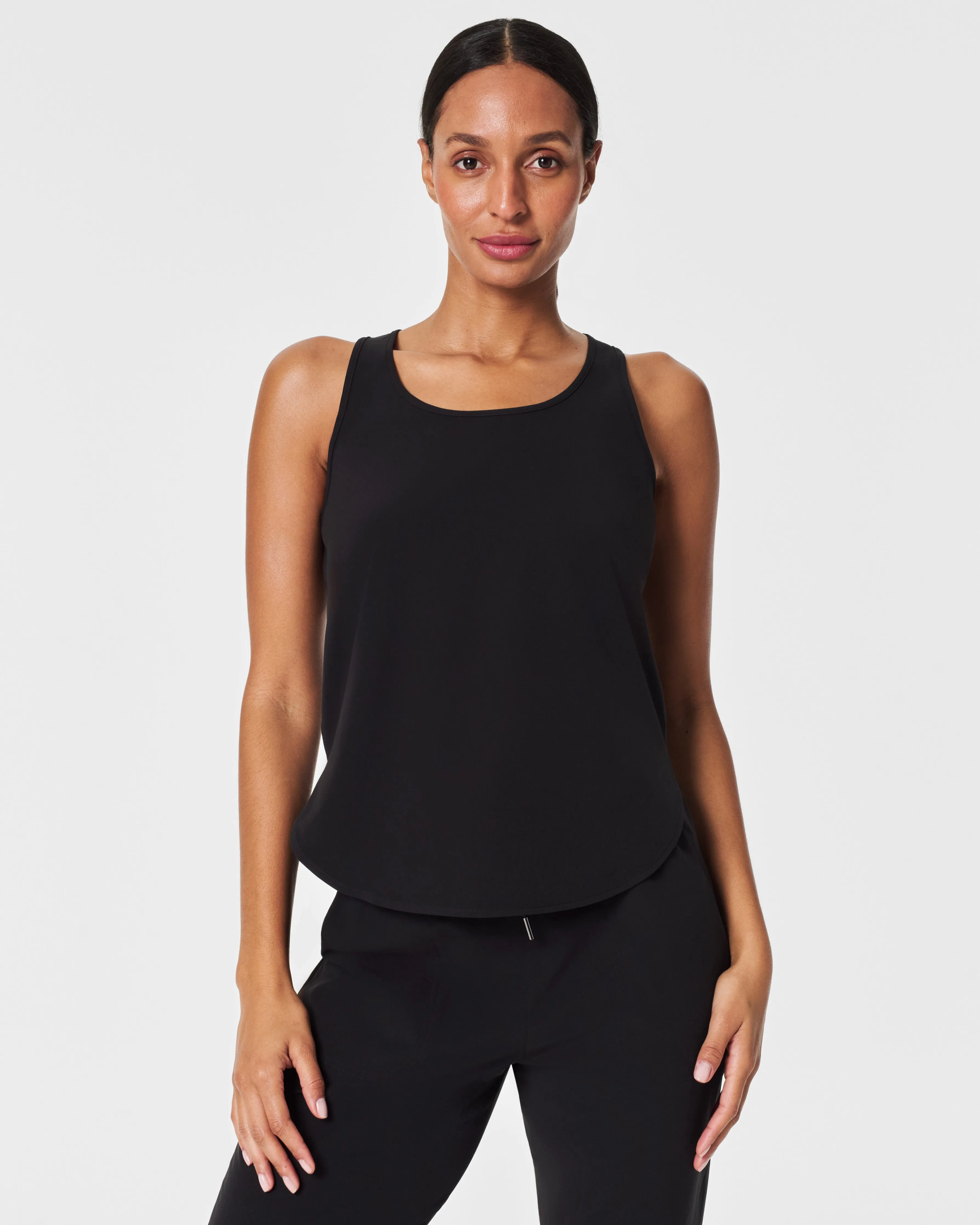 SPANX® On the Move Curved Hem Tank
